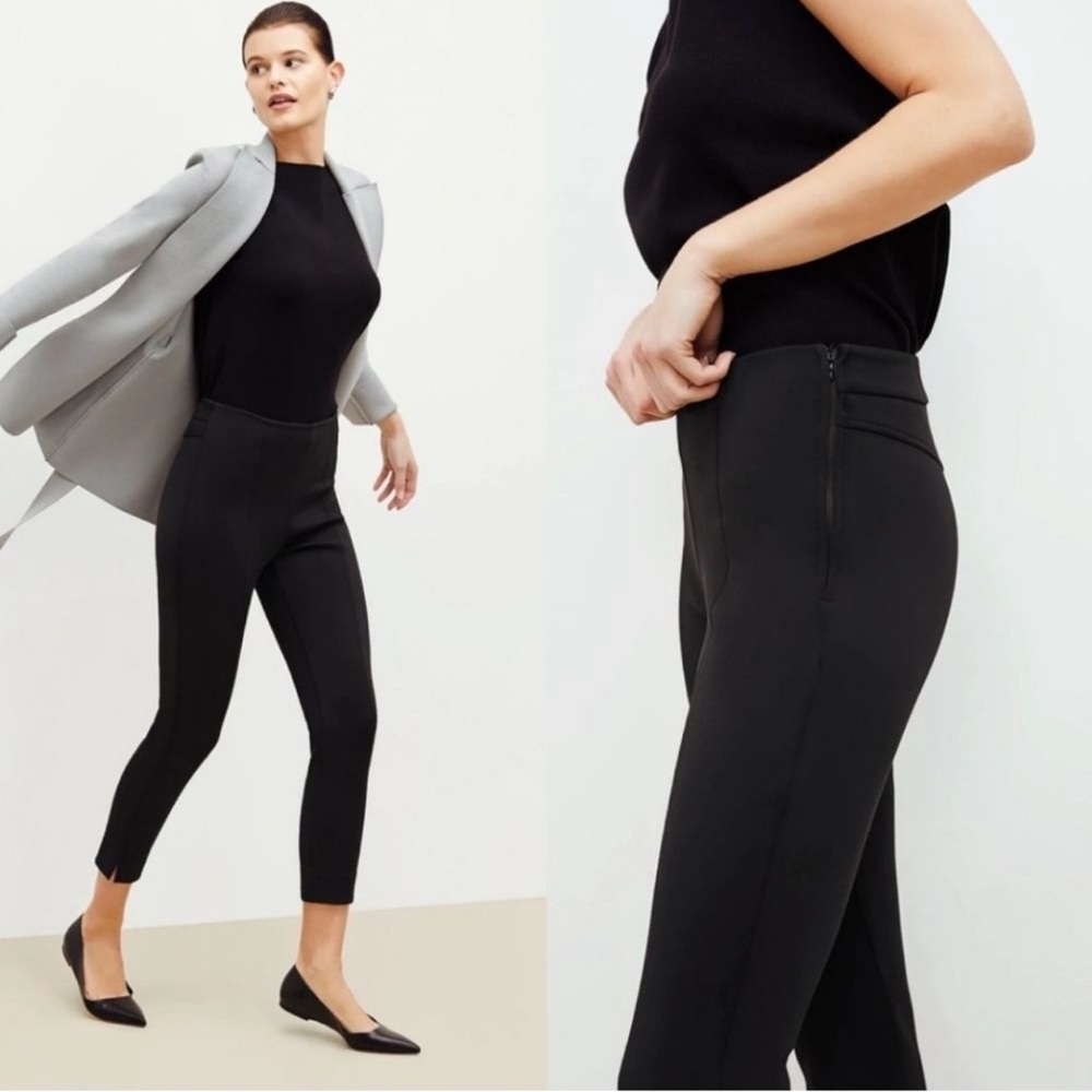 MM LAFLEUR The Shaw Scuba Black Pants